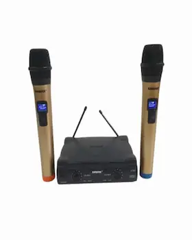 Wireless mic UHF jangkauan luas Jakarta